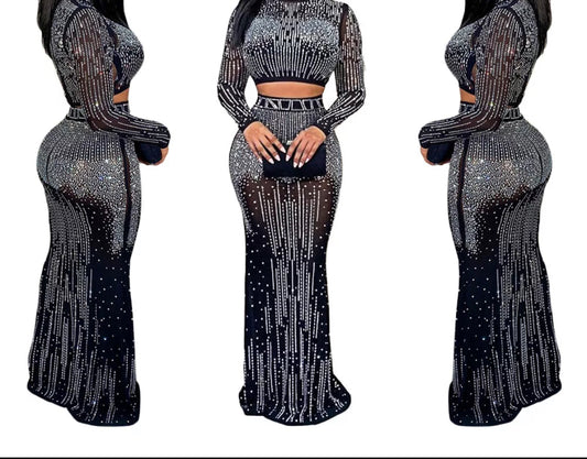 Black Ice Two Piece Set